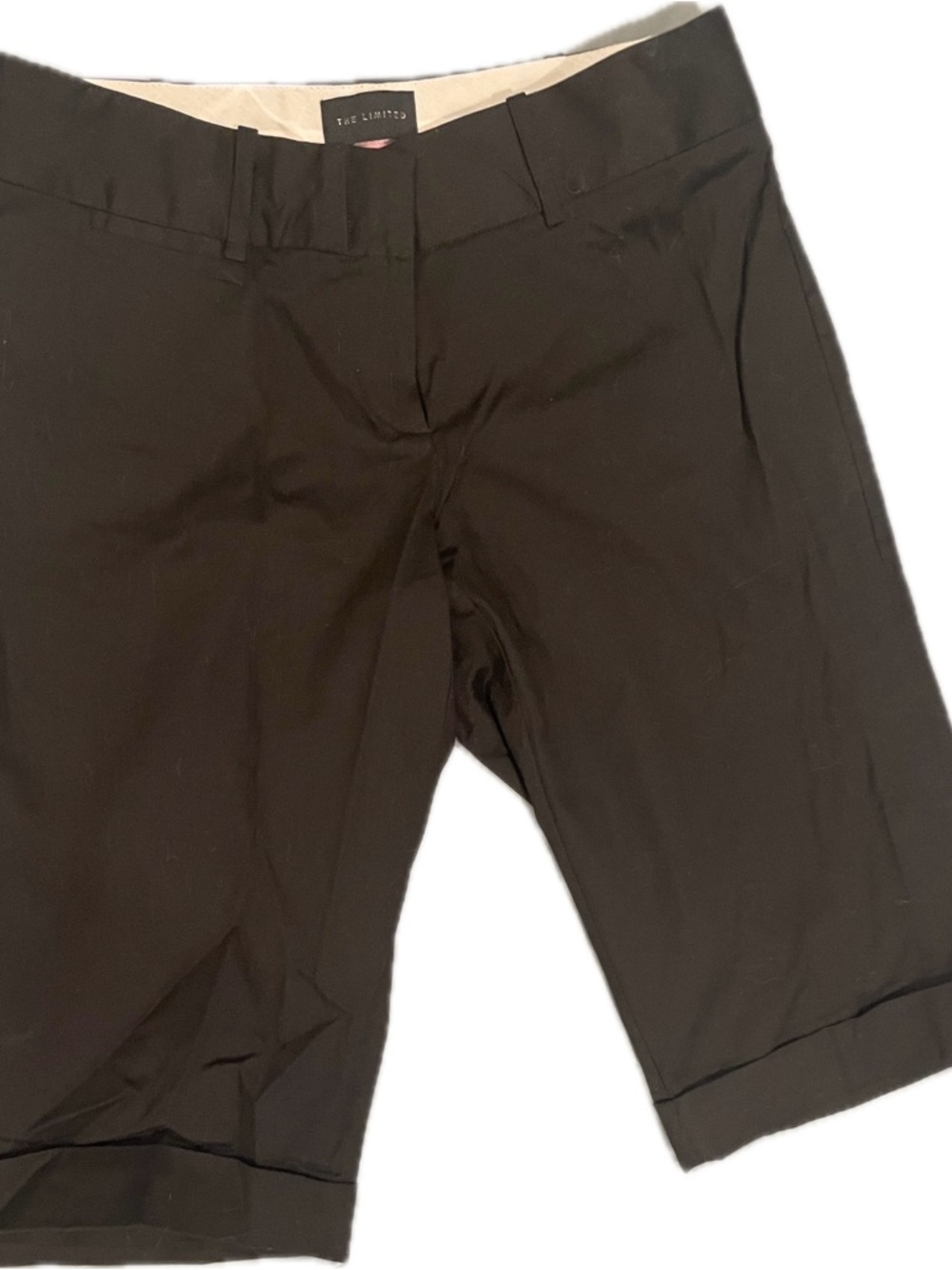 The Limited Women’s Tailored Black Bermuda Dress Shorts Size 4